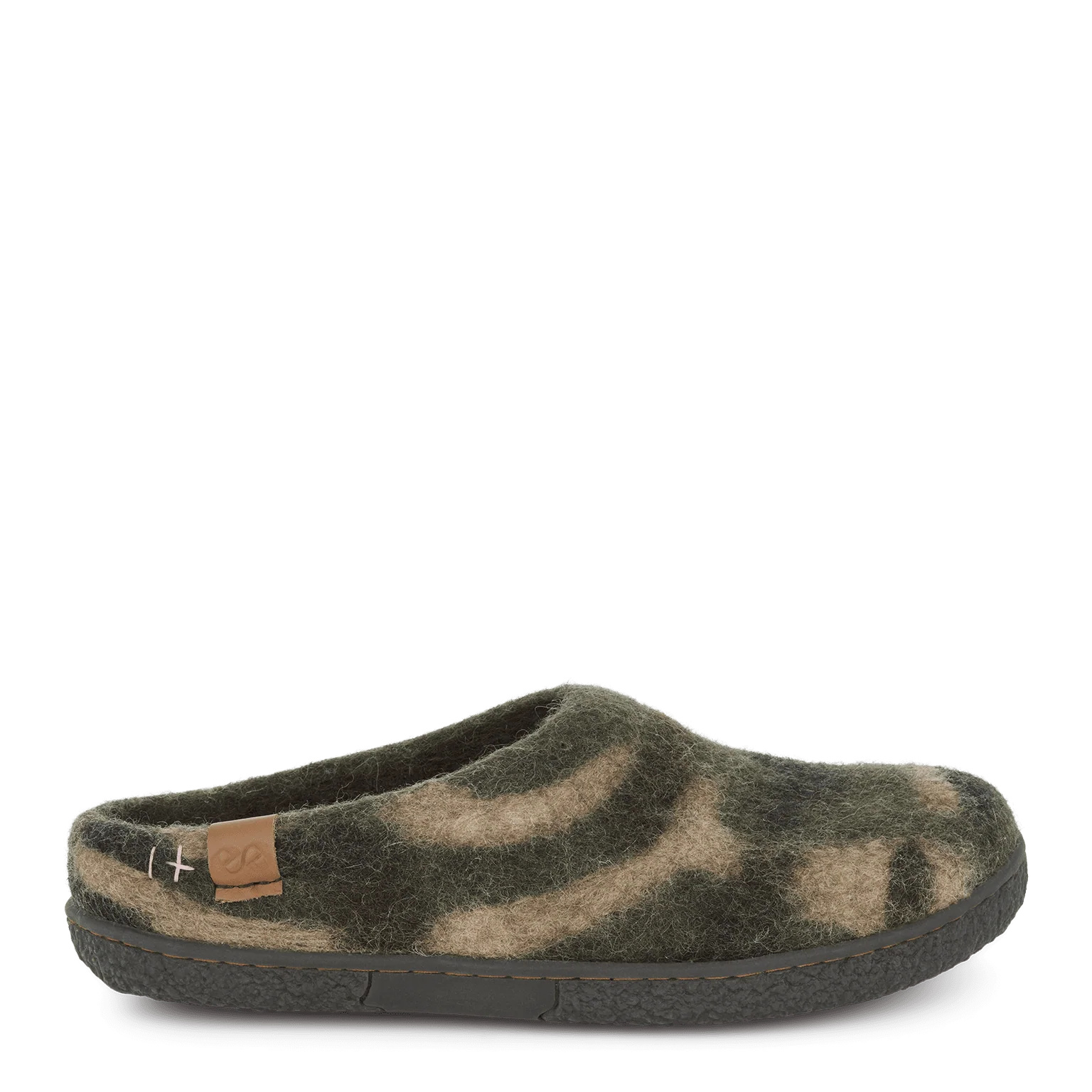 Green Comfort Tøffel Gummi Mix Olive