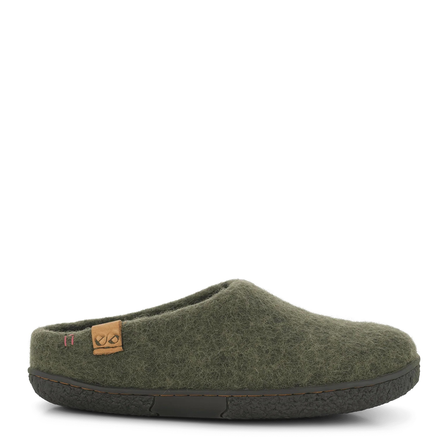 Green Comfort Tøffel Gummi Oliven