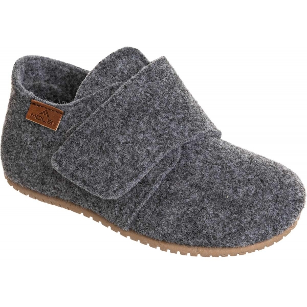 Mols Heiris Kids Slipper Mørkgrå
