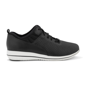 GREEN COMFORT SNEAKER SORT M/HVID SÅL