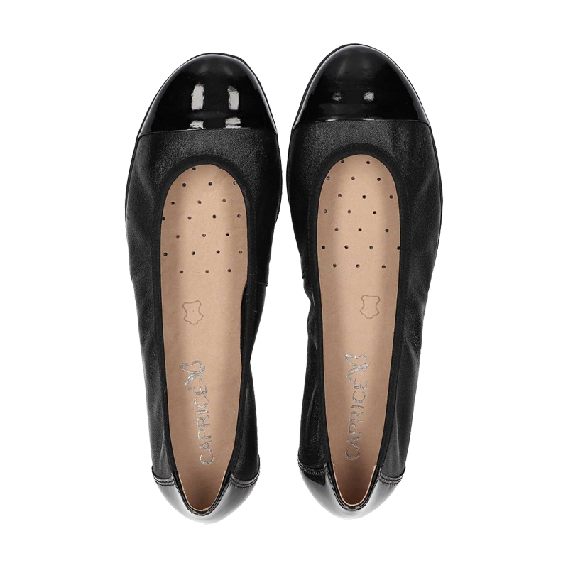 215293-01-Caprice-ballerina-sko-pepita-pat-fra-reporto