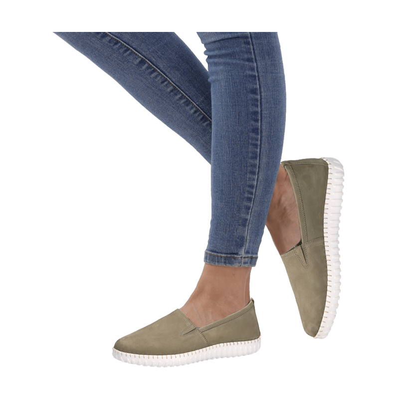246523-01-caprice-slippers-olivengroen-fra-reporto