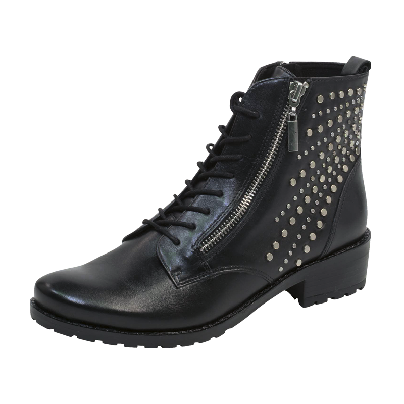 CAPRICE FASHION STØVLE SORT