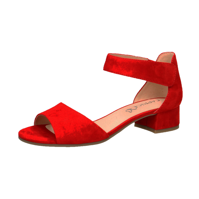 CAPRICE CARLA SANDAL I RØD