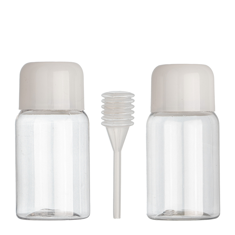Rejse Plastic Flasker 50 ml. - 2 stk.
