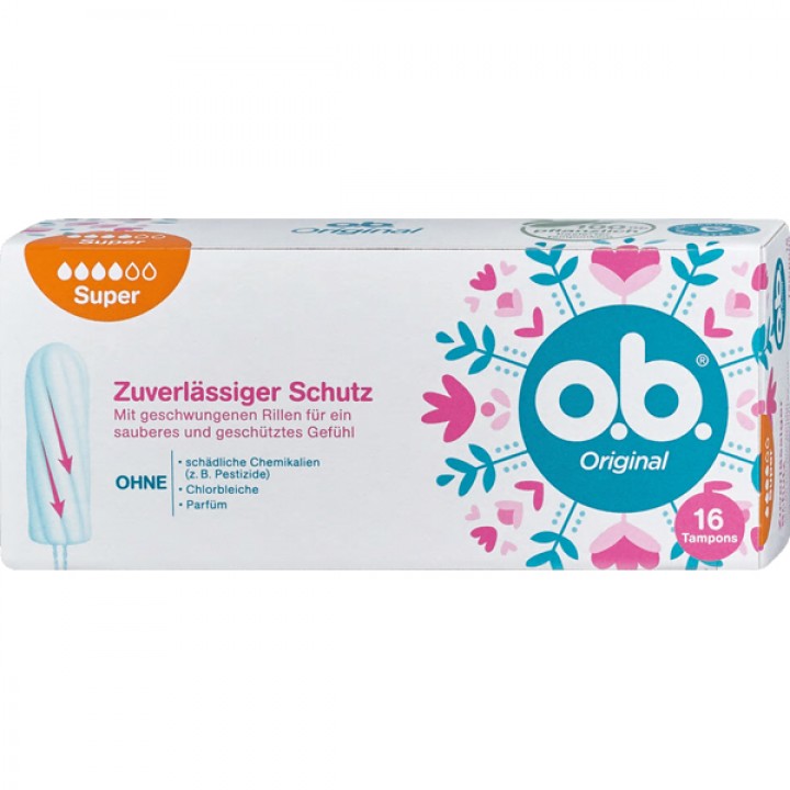 O.B. Tampon Super 16