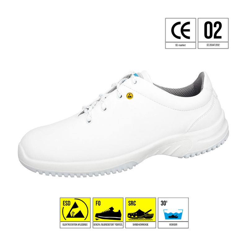ABEBA 36780 UNI6 SKO ESD HVID