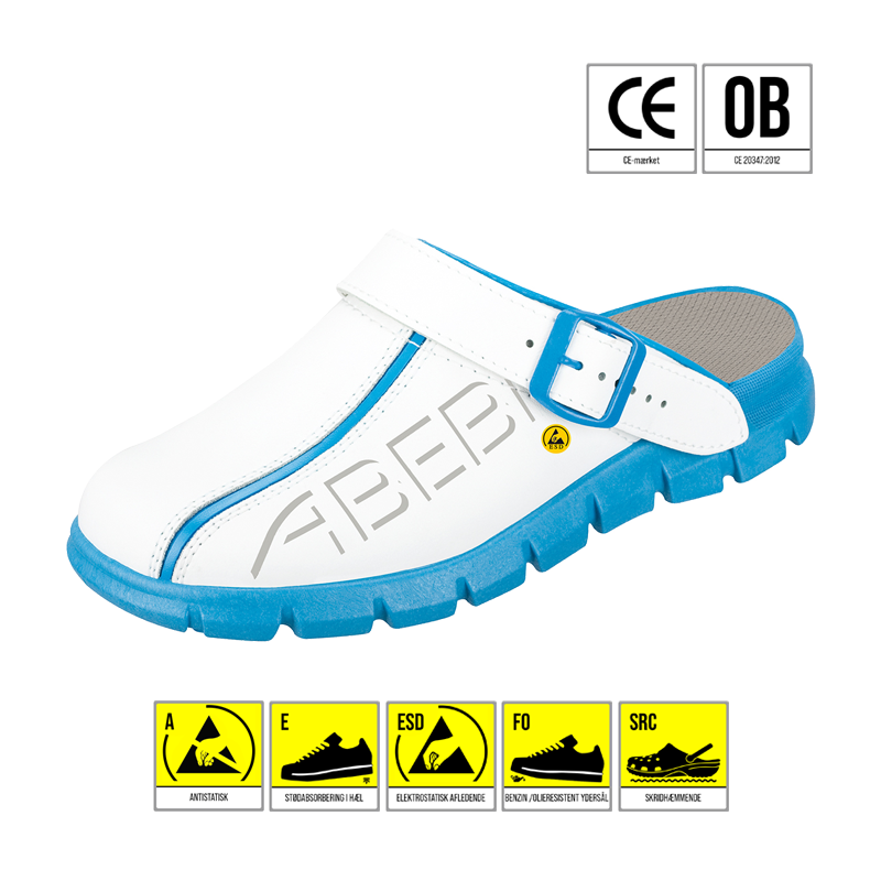 ABEBA 37312 DYNAMIC CLOGS ESD HV/BL