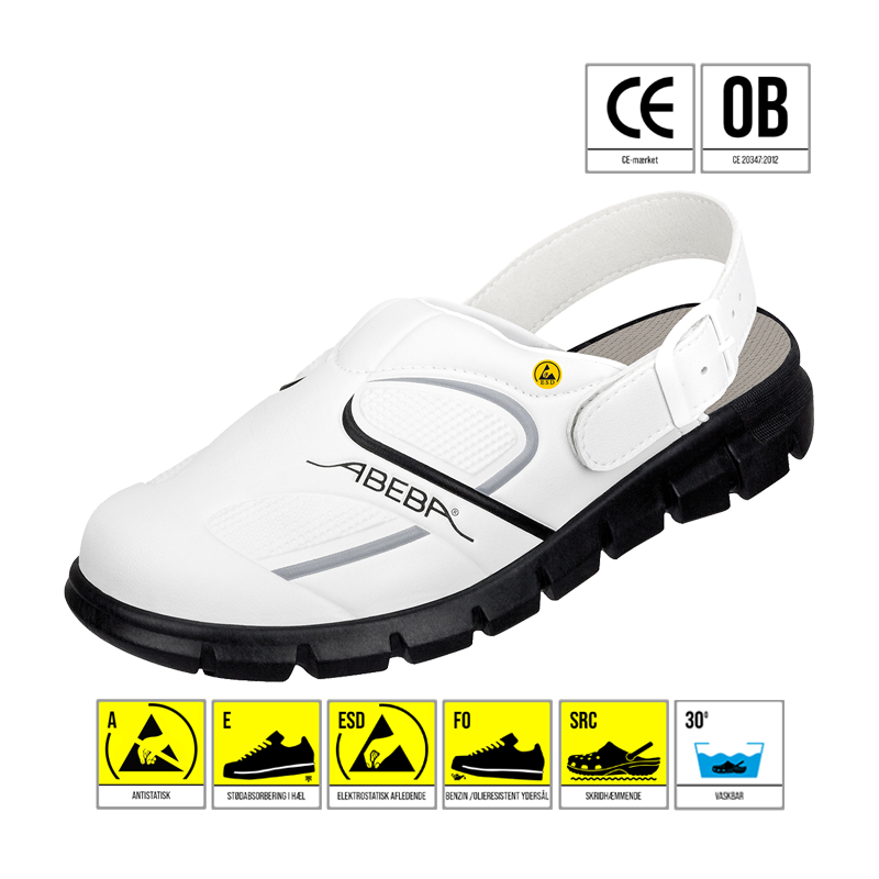 ABEBA 37335 DYNAMIC CLOGS ESD HV/GR