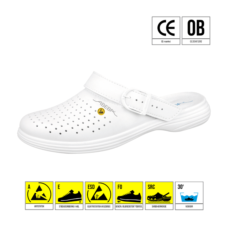 ABEBA 37520 ORIGINAL CLOGS ESD HVID