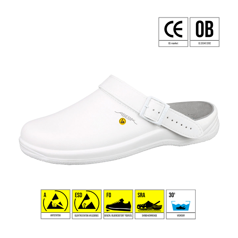 ABEBA CLOGS  MED ESD HVID