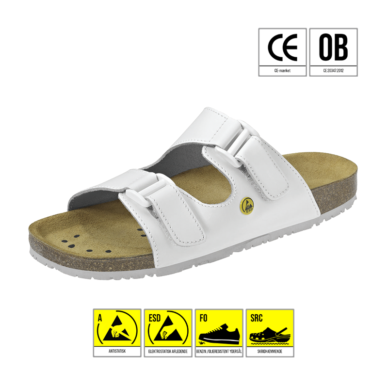 ABEBA 4080 NATURE SANDAL ESD HVID