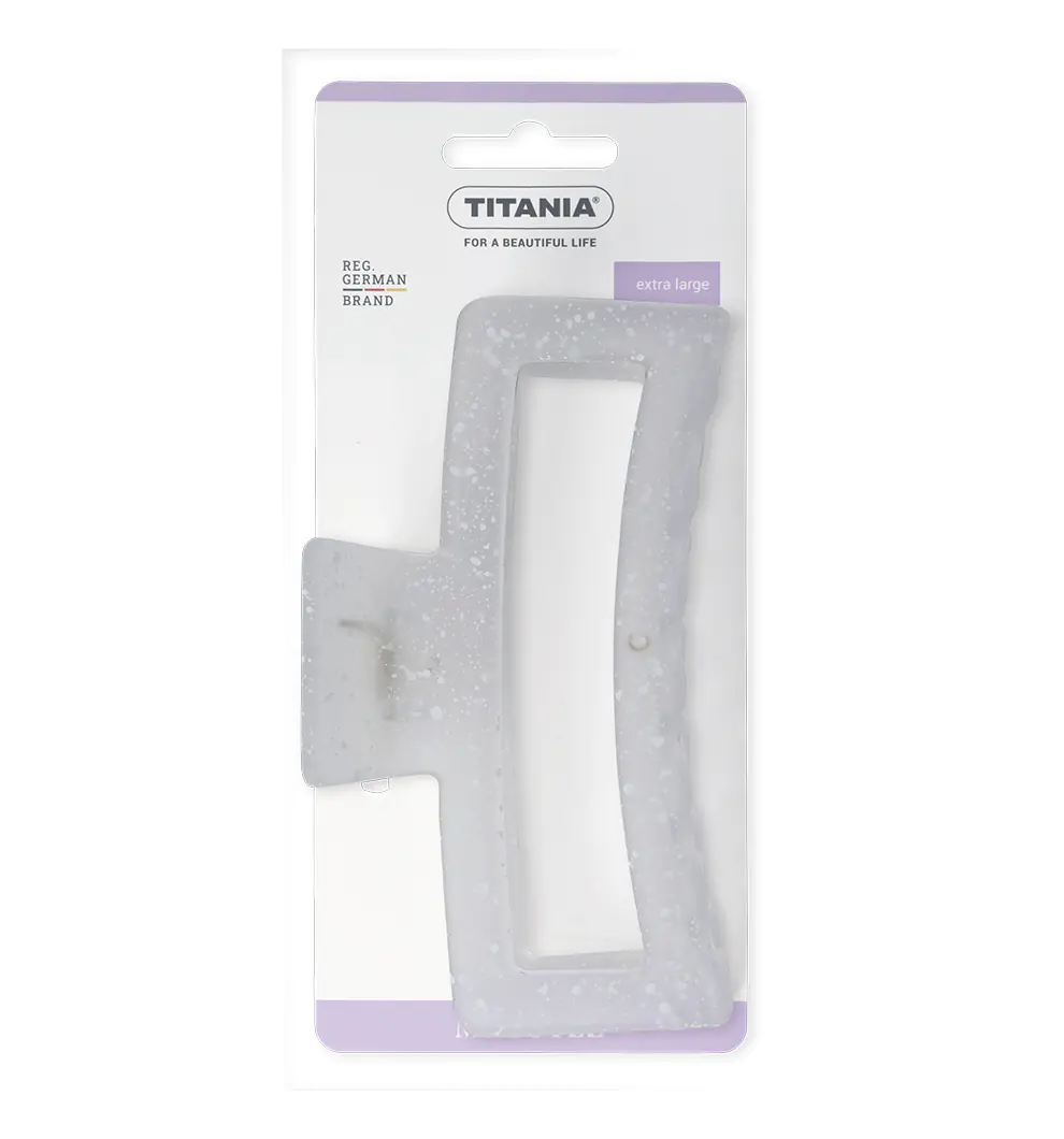 Titania Faldklemme Mat Hvid 12,5 cm