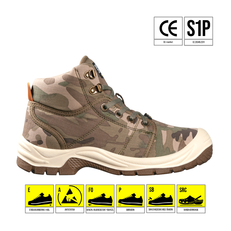 SAFETY JOGGER DESERT SIK STØV ARMY