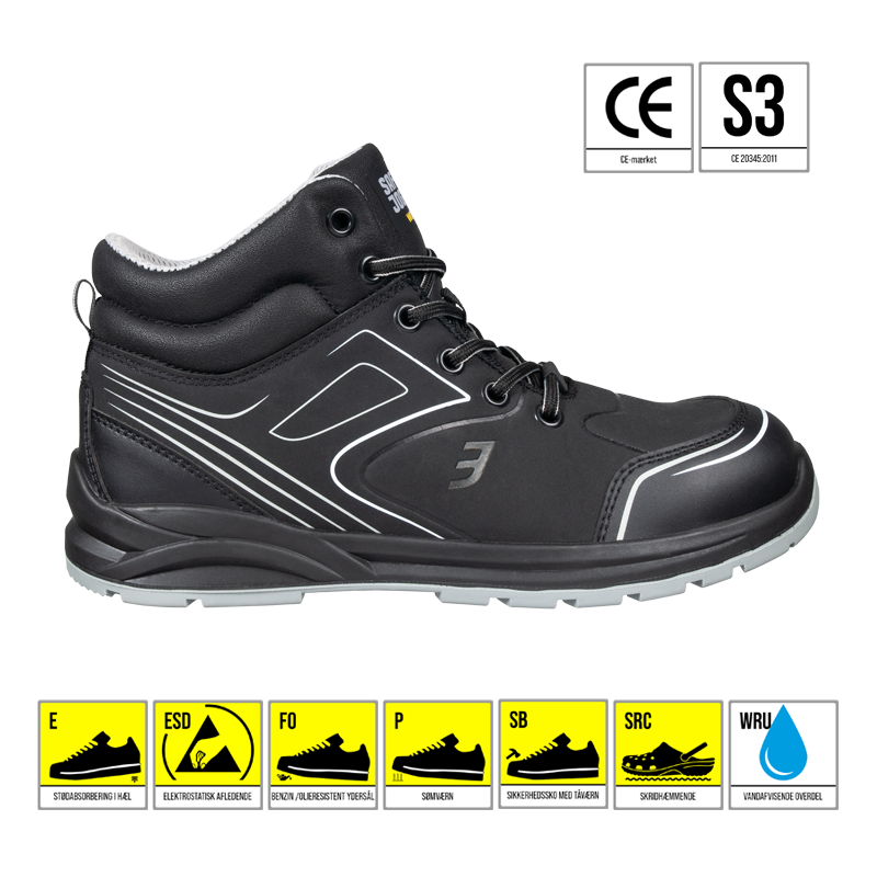 SAFETY JOGGER CADOR S3MID SIK STØVLE