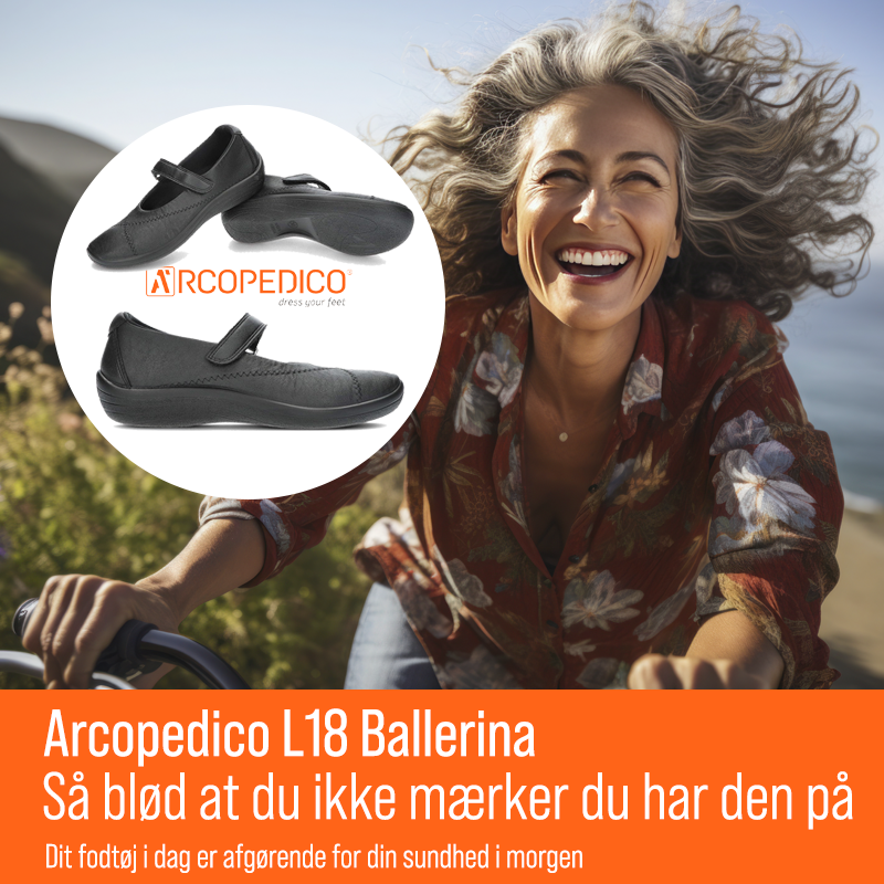 ARCOPEDICO TRIGLAV BALLERINA SORT