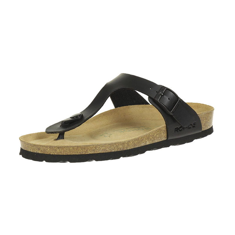 Rohde Alba Tåsandal Sort