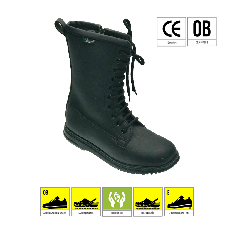 CALVANI NEW COMFORT STØVLE SORT