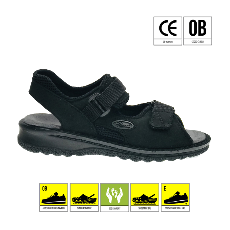 708093-01-Calvani-arbejdssko-sandal-med-velcro-sort-fra-reporto