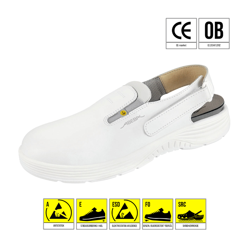 ABEBA X-LIGHT 7131130 CLOGS ESD HVID