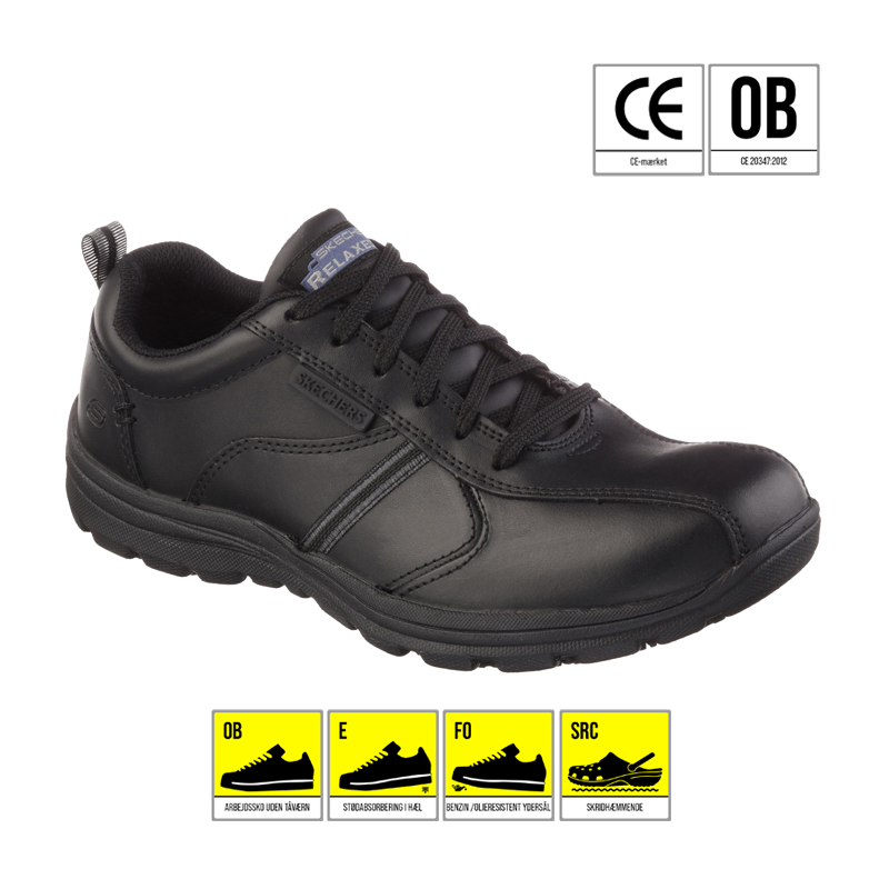 SKECHERS MENS WORK HOBBES FRAT SR