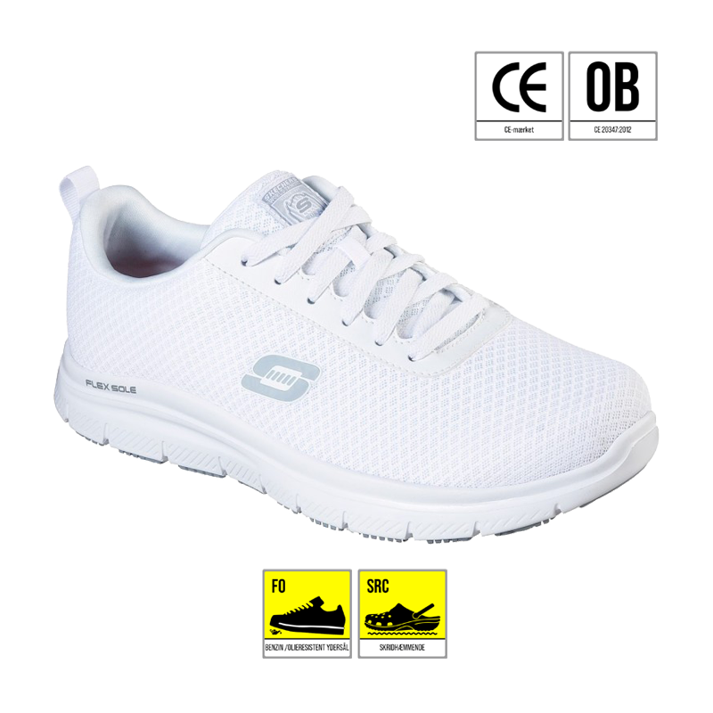 SKECHERS WORK MENS FLEX HVID AD
