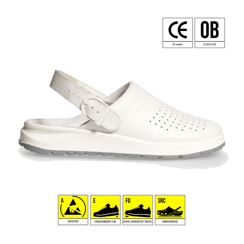 ABEBA 87020 ACTIVE CLOGS PERF HVID