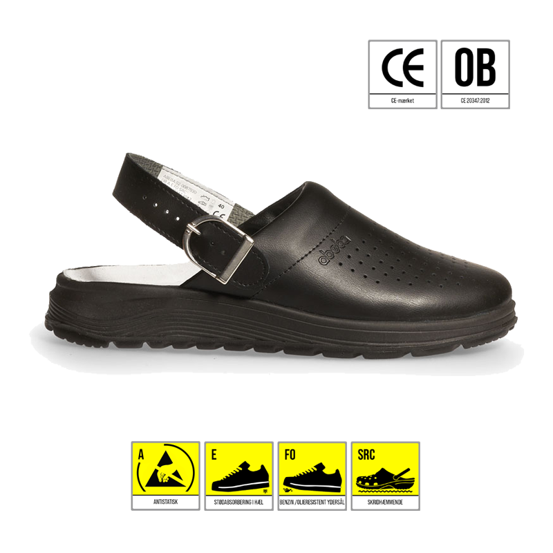 ABEBA 87030 ACTIVE CLOGS PERF SORT